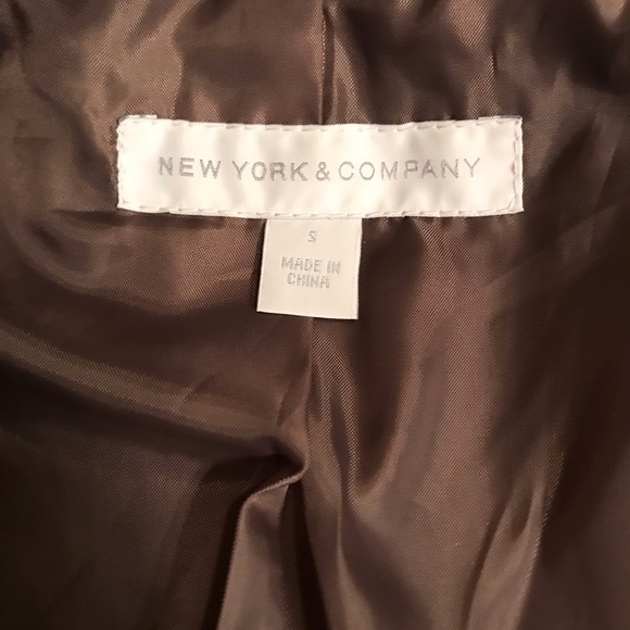 Women’s NY&Co Trenchcoat - Picture 5 of 6